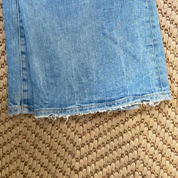 DL1961 - Hepburn Wide Leg High Rise Flare Denim Jeans - Blue - 26 - Picture 13 of 15